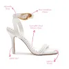 Verona Sandal In White Leather sold by Larroude