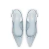 Florence Broderie Pump In Maya Denim sold by Larroude
