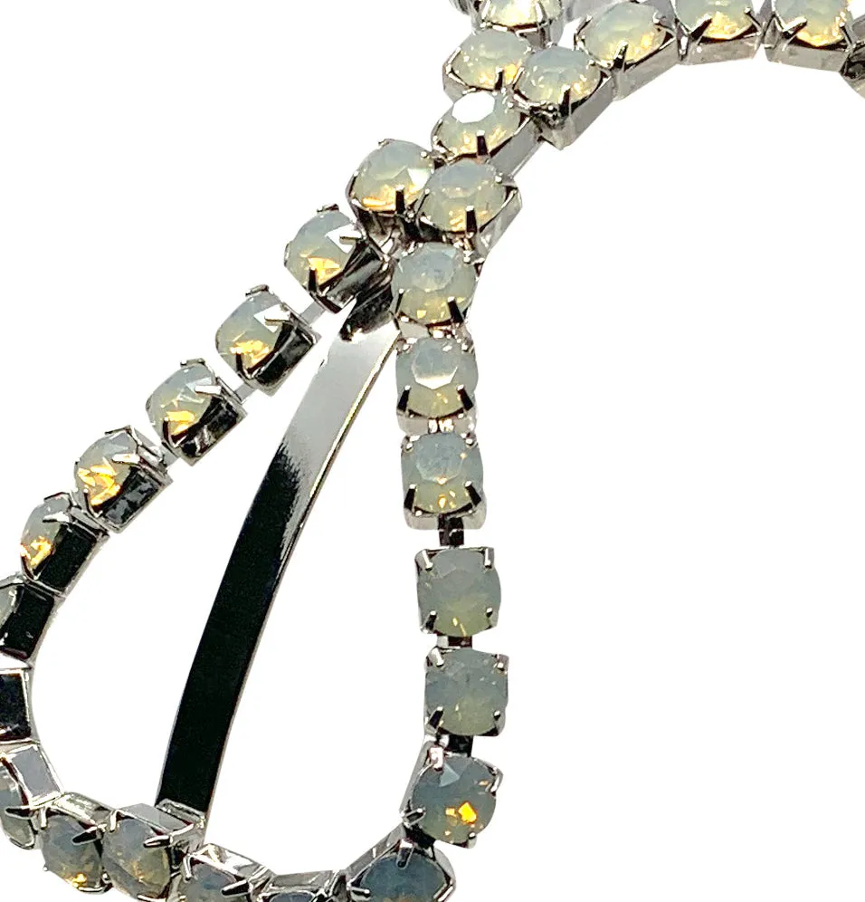 Florence Band | Silver and Opal sold by Larroude product image thumbnail 3