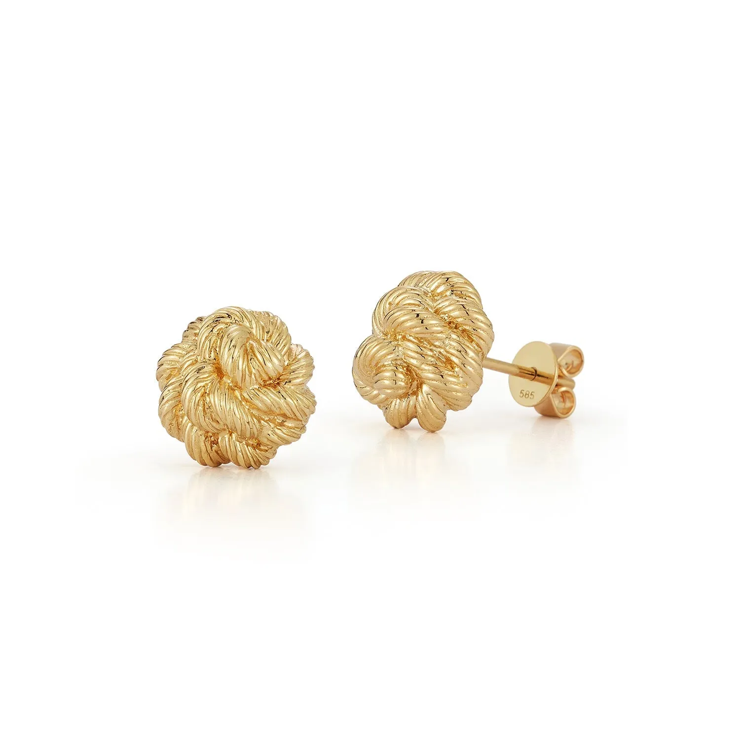 Leona Petite Knot Studs sold by Larroude product image thumbnail 2