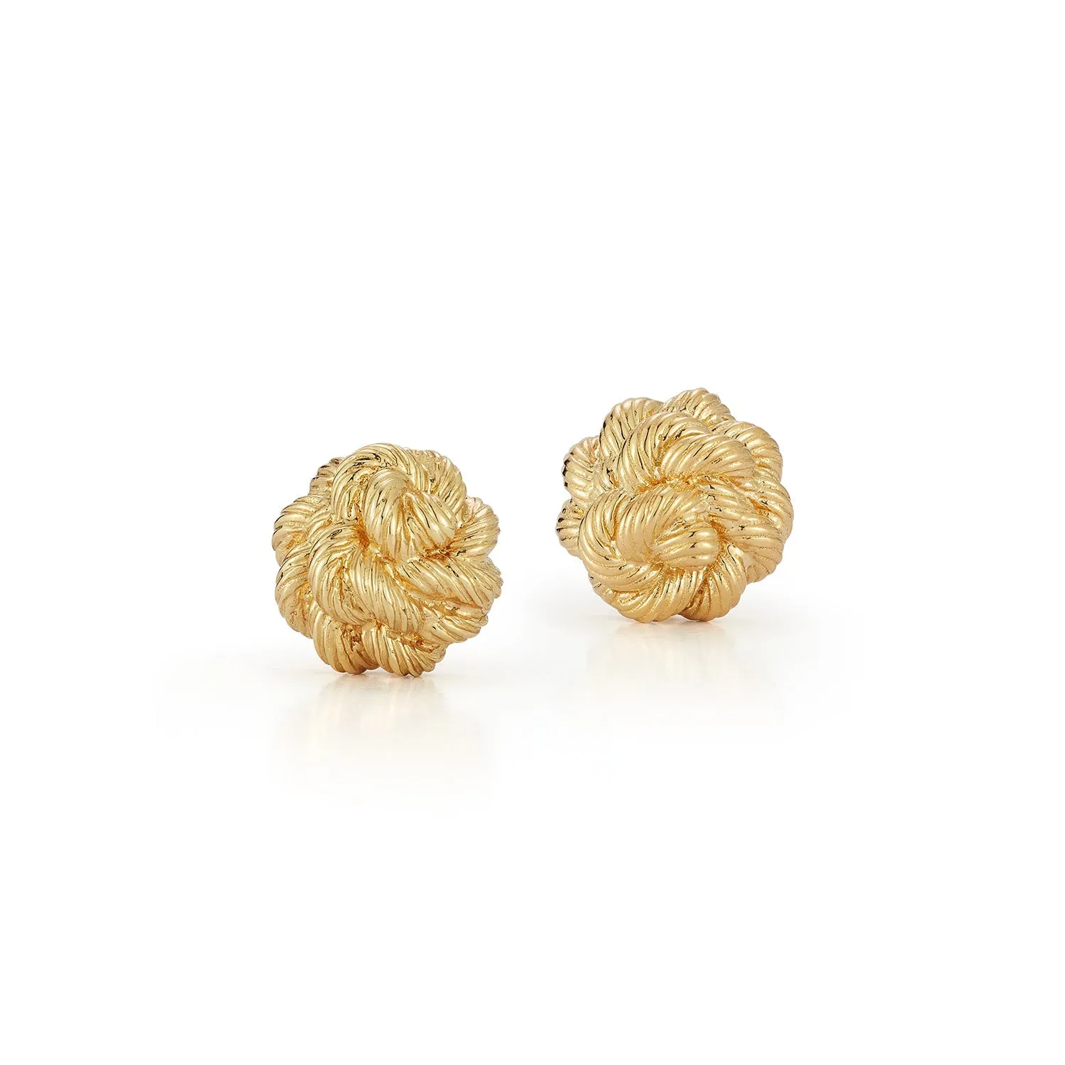 Leona Petite Knot Studs sold by Larroude