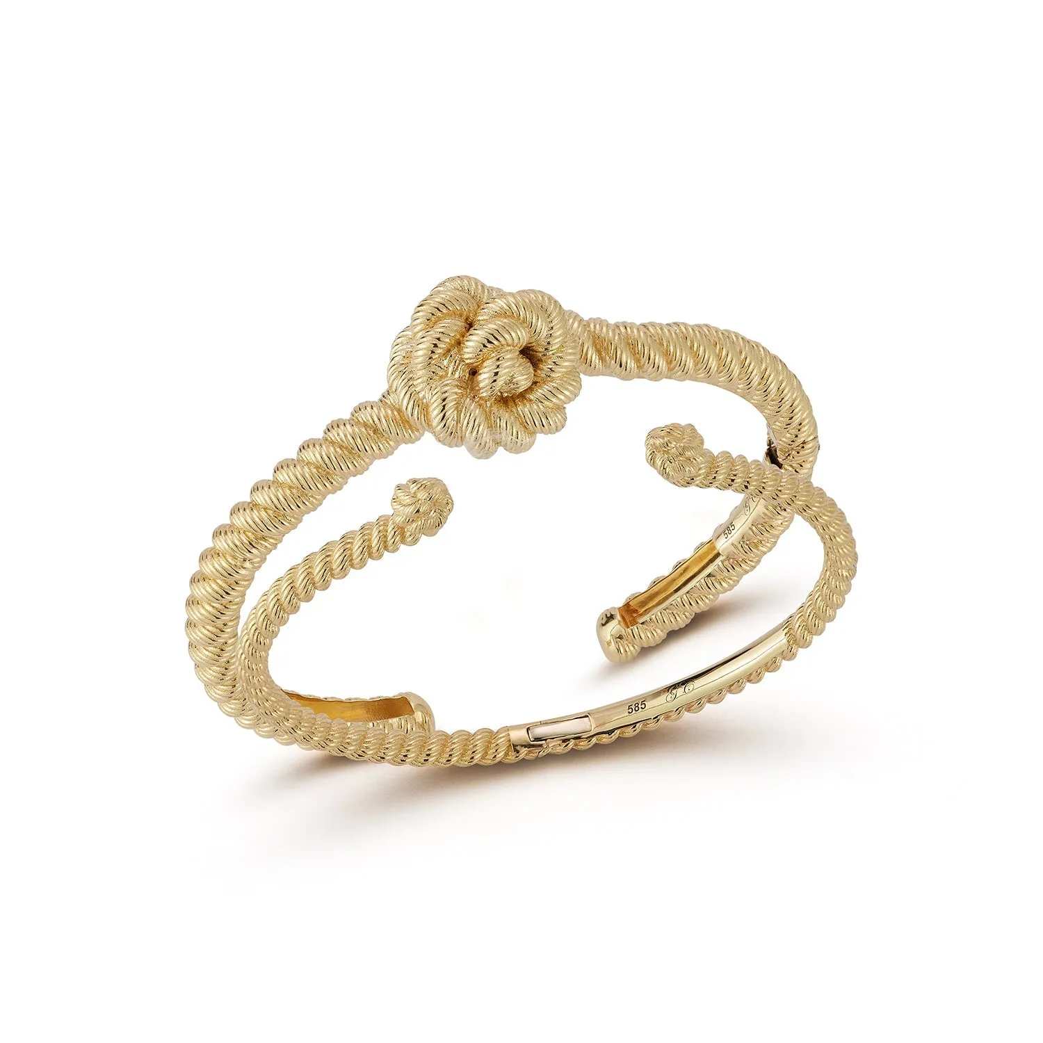 LEONA SMALL KNOT CUFF sold by Larroude product image thumbnail 2