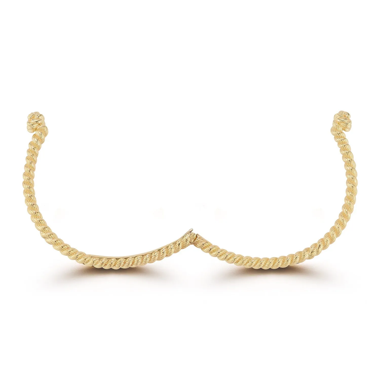 LEONA SMALL KNOT CUFF sold by Larroude product image thumbnail 4