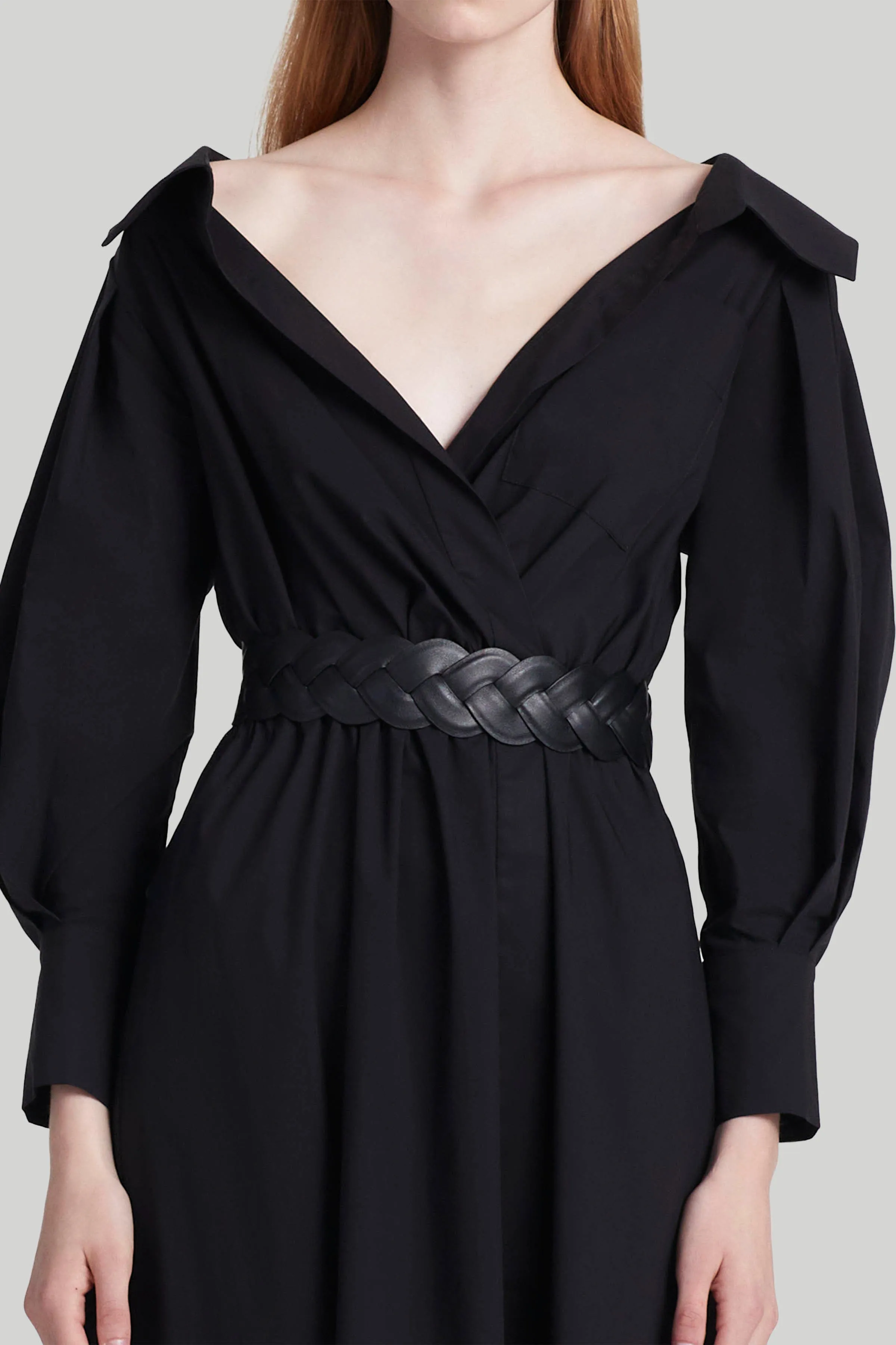 Skinny Braid Belt sold by Larroude product image thumbnail 2