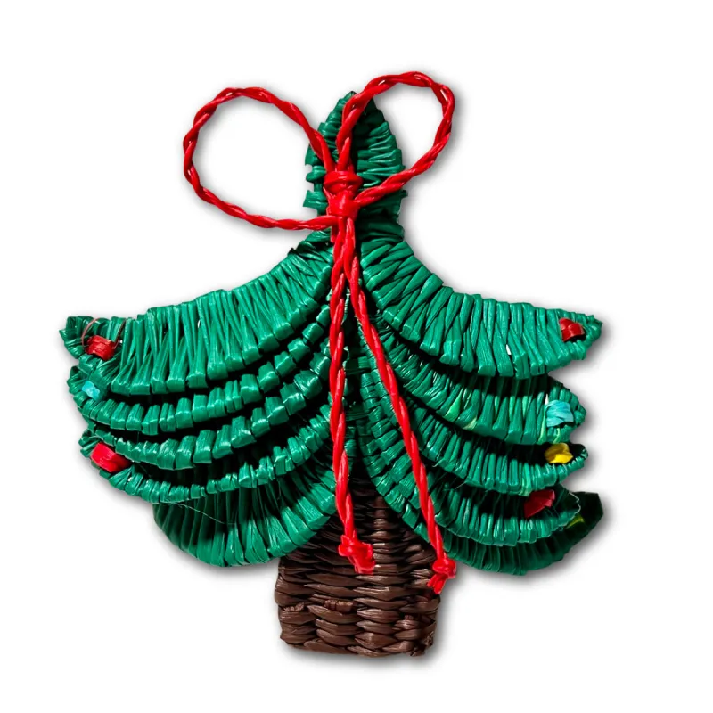 Raffia Napkin Ring - Christmas Tree sold by Larroude