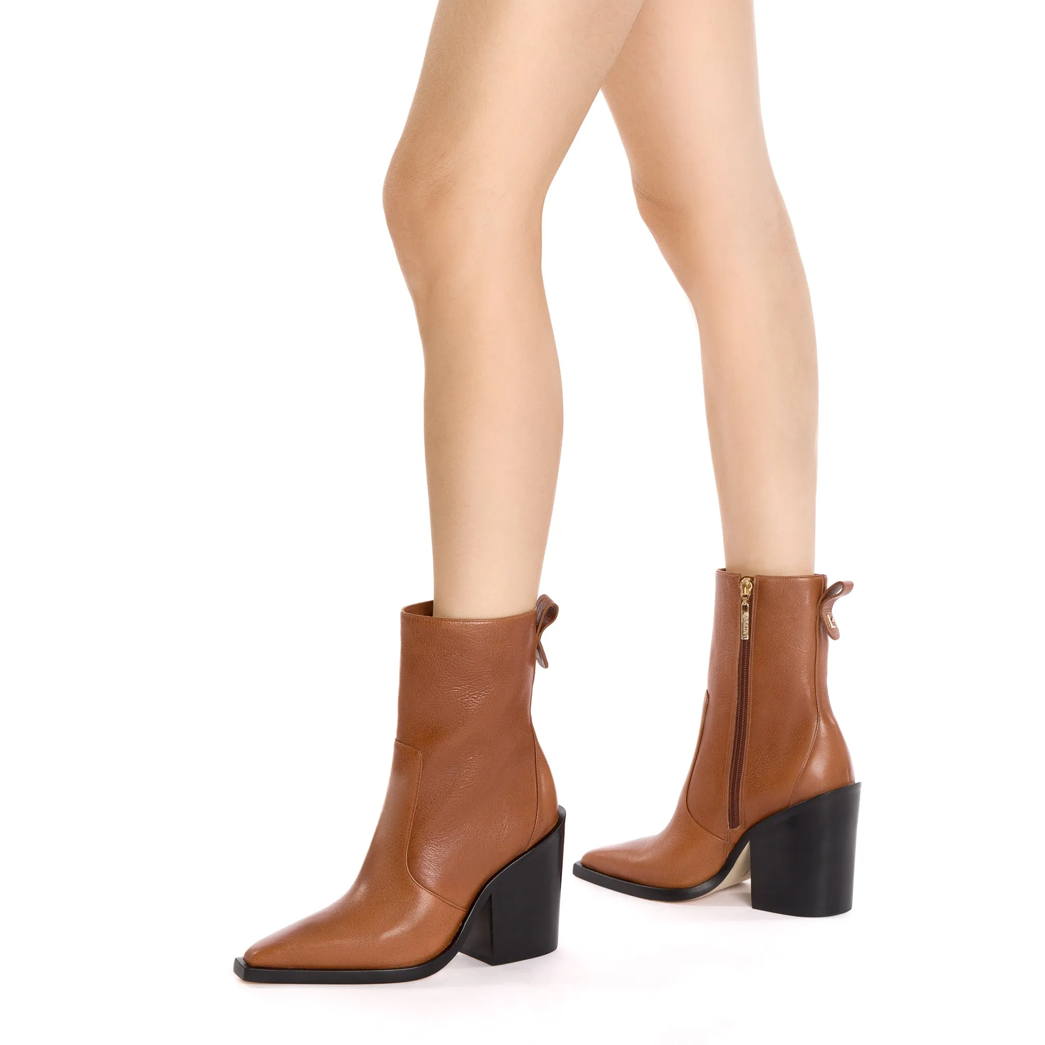 James Boot In Mocca Leather sold by Larroude product image thumbnail 4