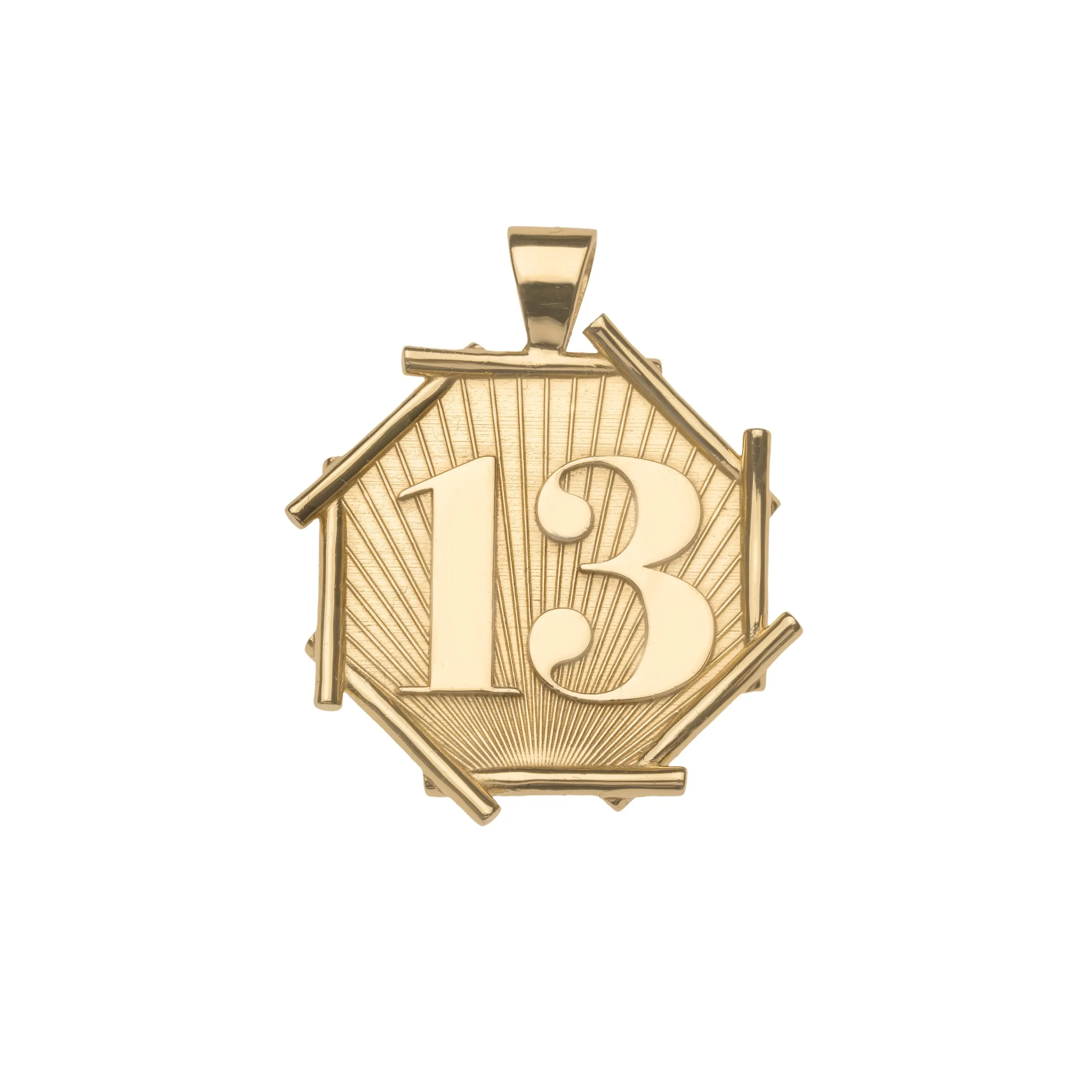 LUCKY Bamboo Number 13 sold by Larroude