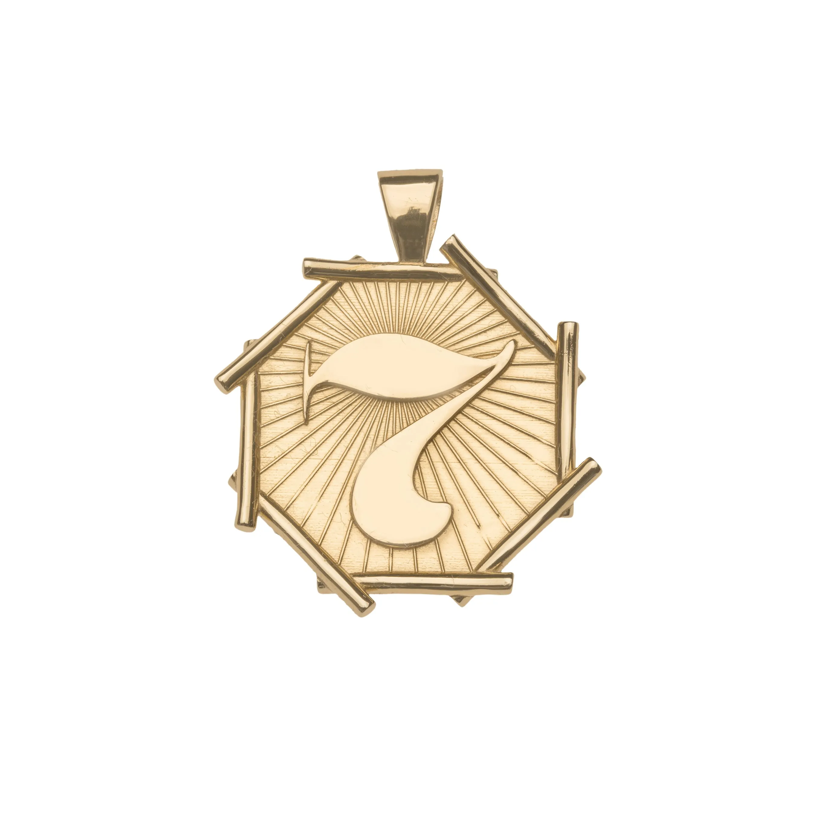 LUCKY Bamboo Number 7 sold by Larroude