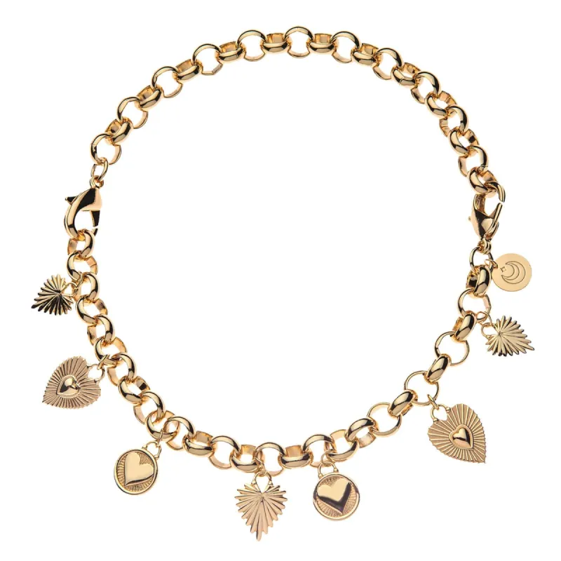 How Charming LOVE Convertible Necklace sold by Larroude