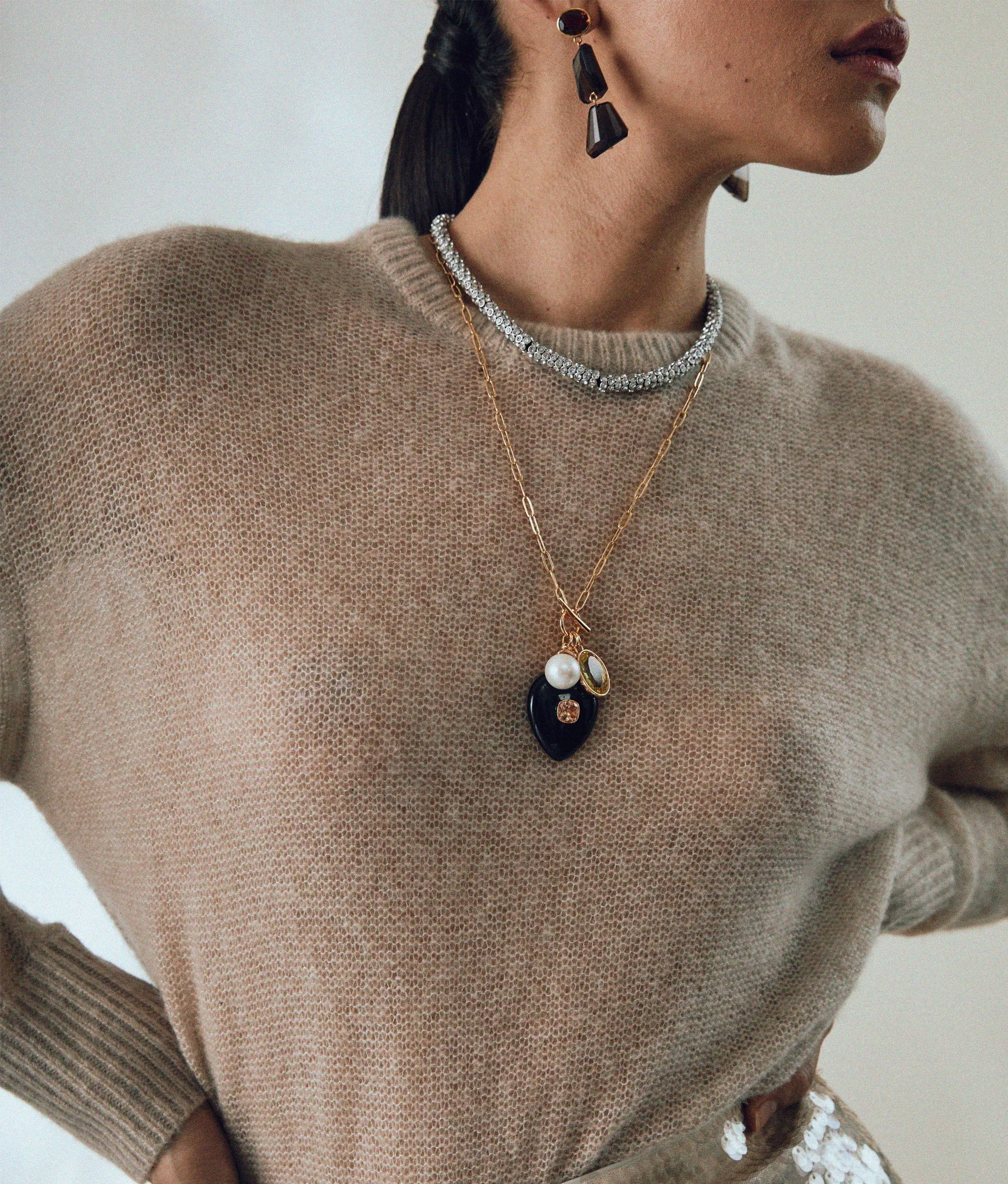 Shadow Drop Earrings sold by Larroude product image thumbnail 2