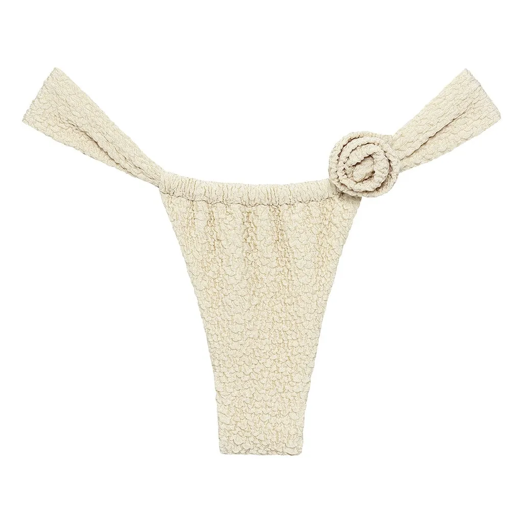 Oat Texture Sandra Bikini Bottom sold by Larroude product image thumbnail 4