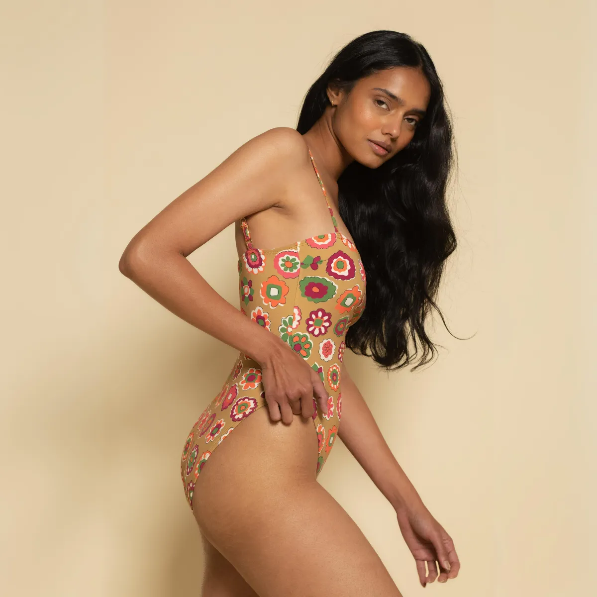 Mazzy Floral Jacelyn One-Piece sold by Larroude product image thumbnail 4