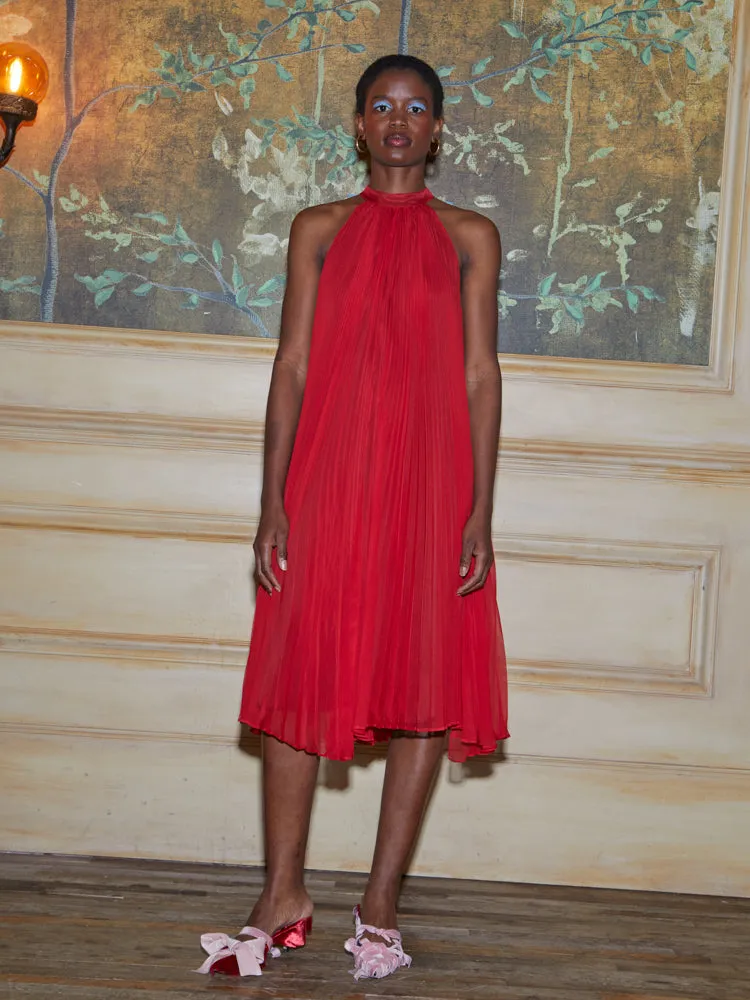 Minnelli Halter Dress sold by Larroude product image thumbnail 2
