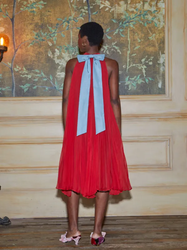 Minnelli Halter Dress sold by Larroude