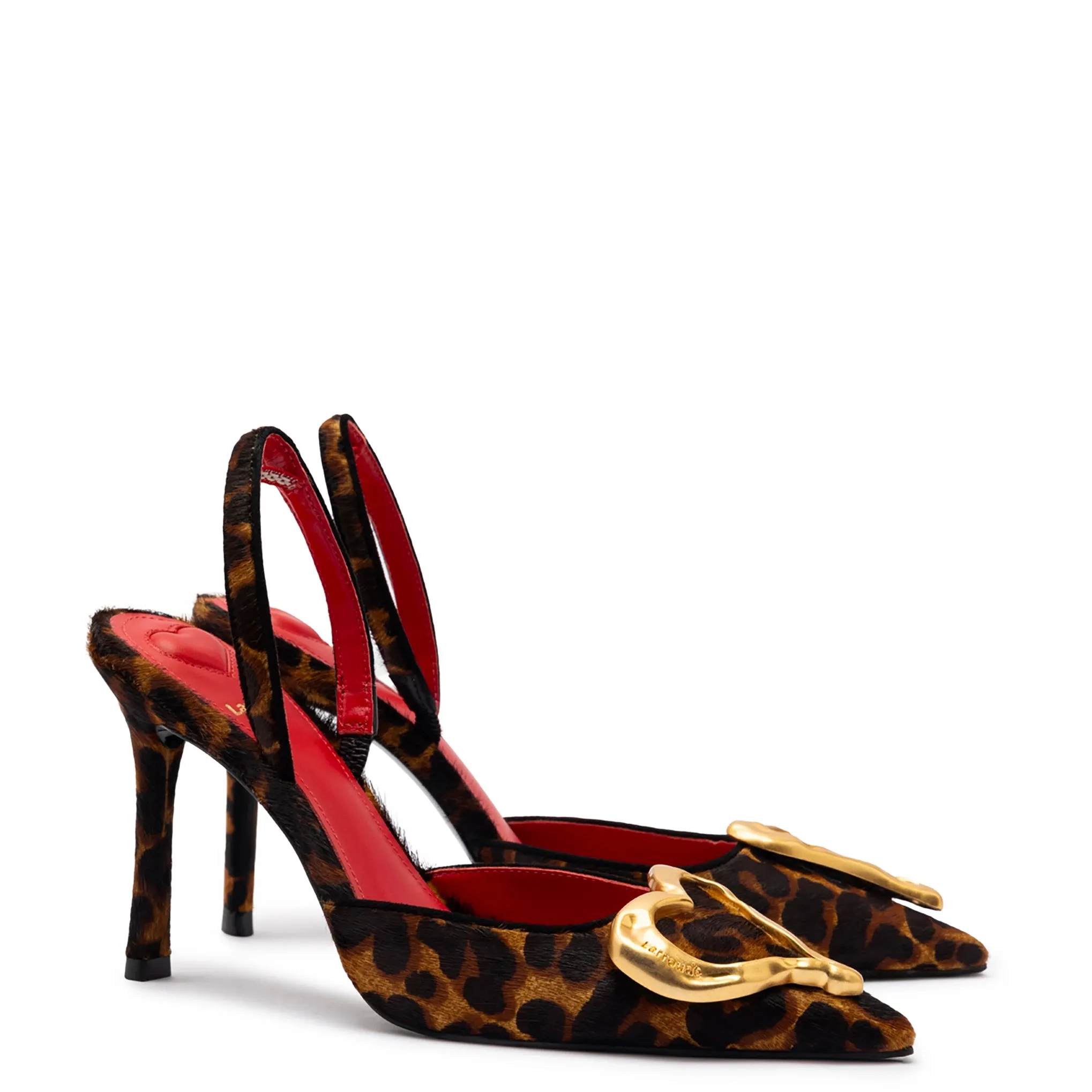 Amore Pump In Leopard Natural Haircalf sold by Larroude product image thumbnail 2