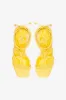 Nadia Sandal In Lemonade Leather sold by Larroude