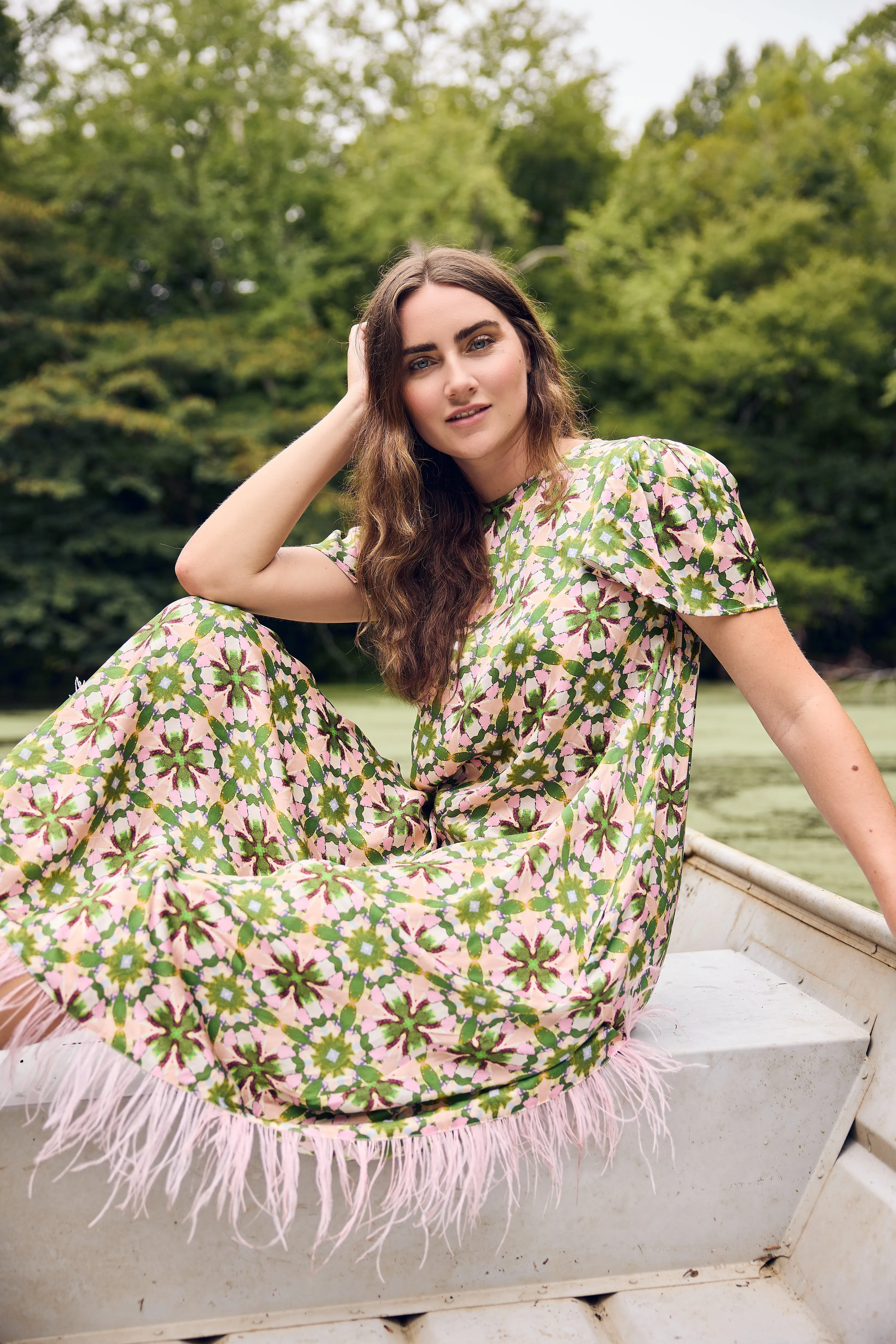 Georgia Dress - Sugarplum sold by Larroude product image thumbnail 2