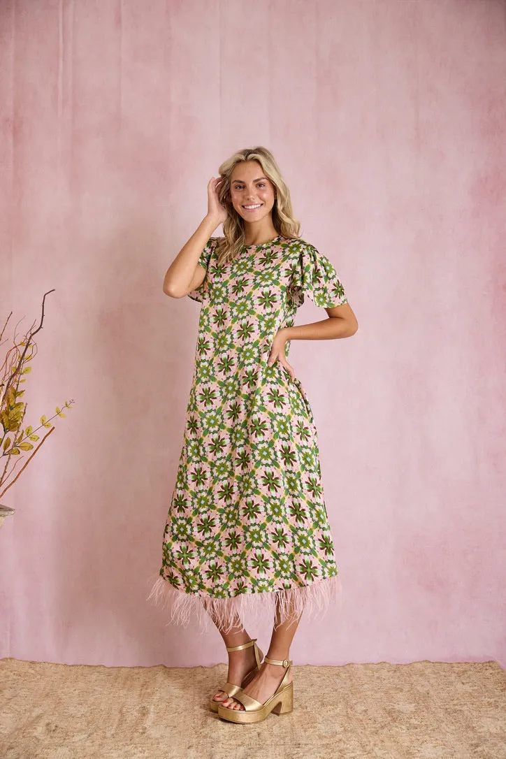 Georgia Dress - Sugarplum sold by Larroude