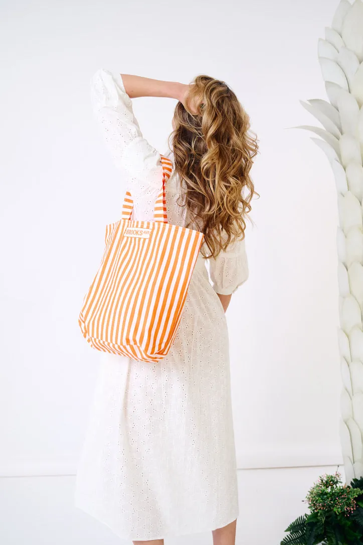 Signature Striped Tote Bag sold by Larroude product image thumbnail 2