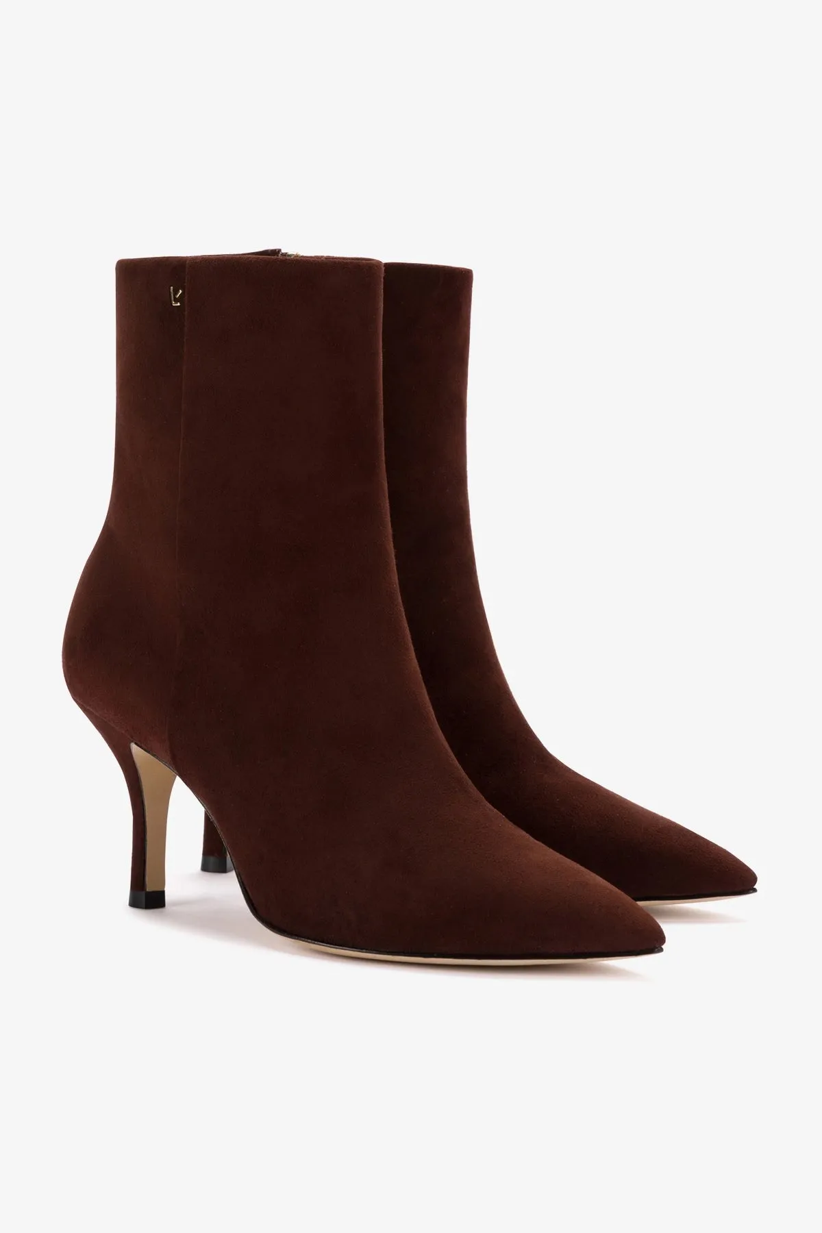 Mini Kate Boot In Brown Suede sold by Larroude product image thumbnail 2