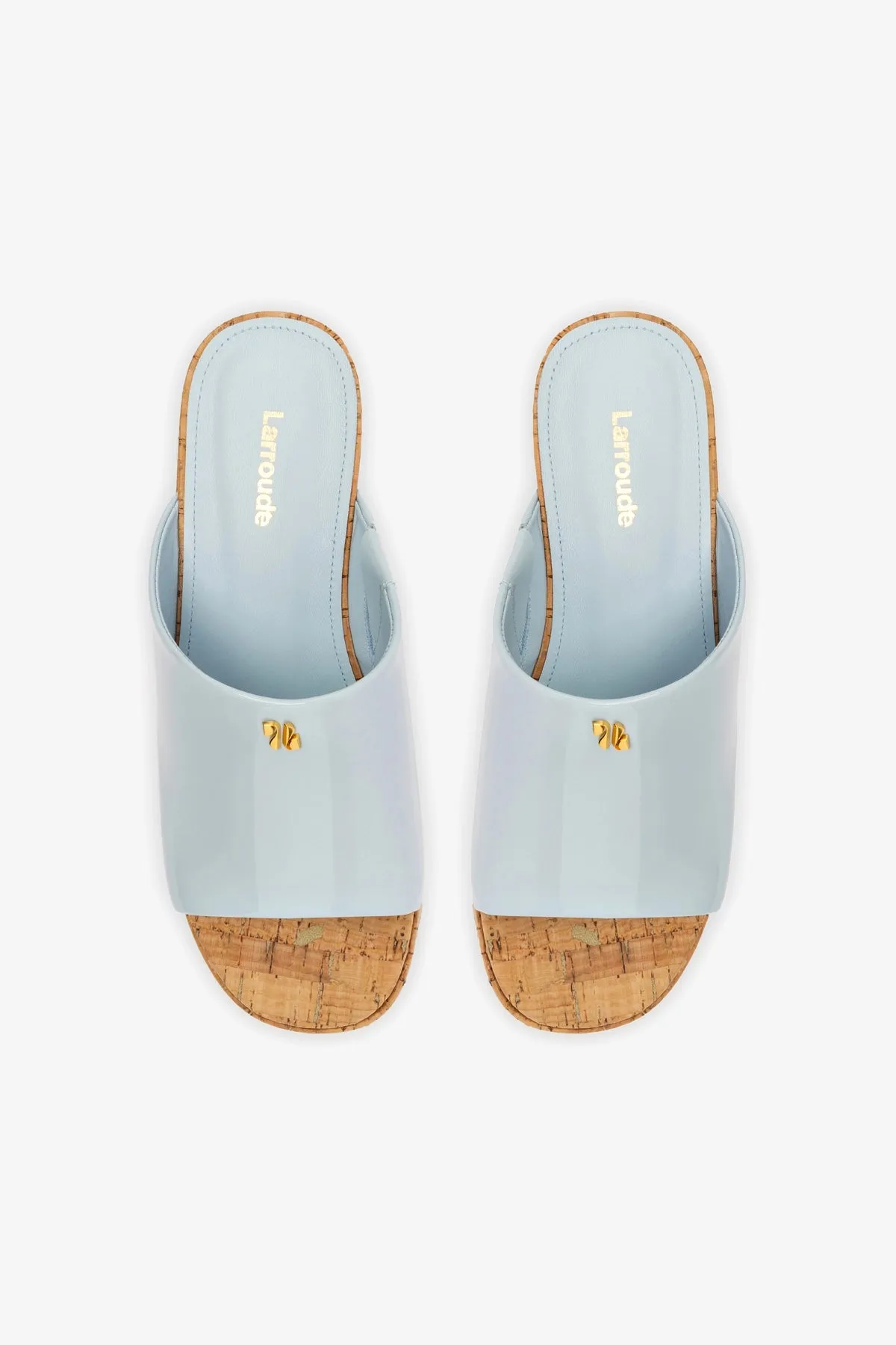 Charli Mule In Maya Leather sold by Larroude product image thumbnail 3