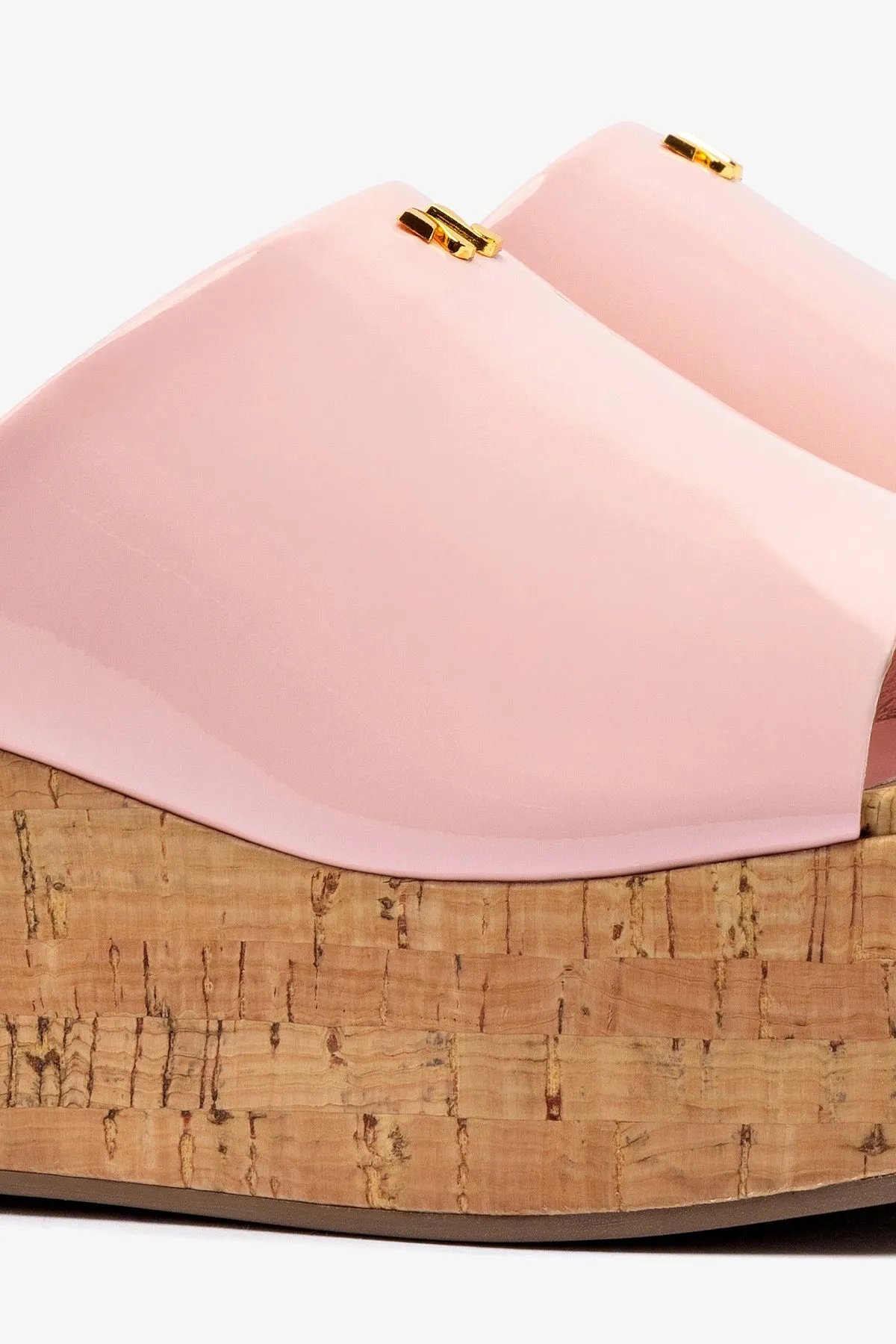 Charli Mule In Tulip Leather sold by Larroude product image thumbnail 4