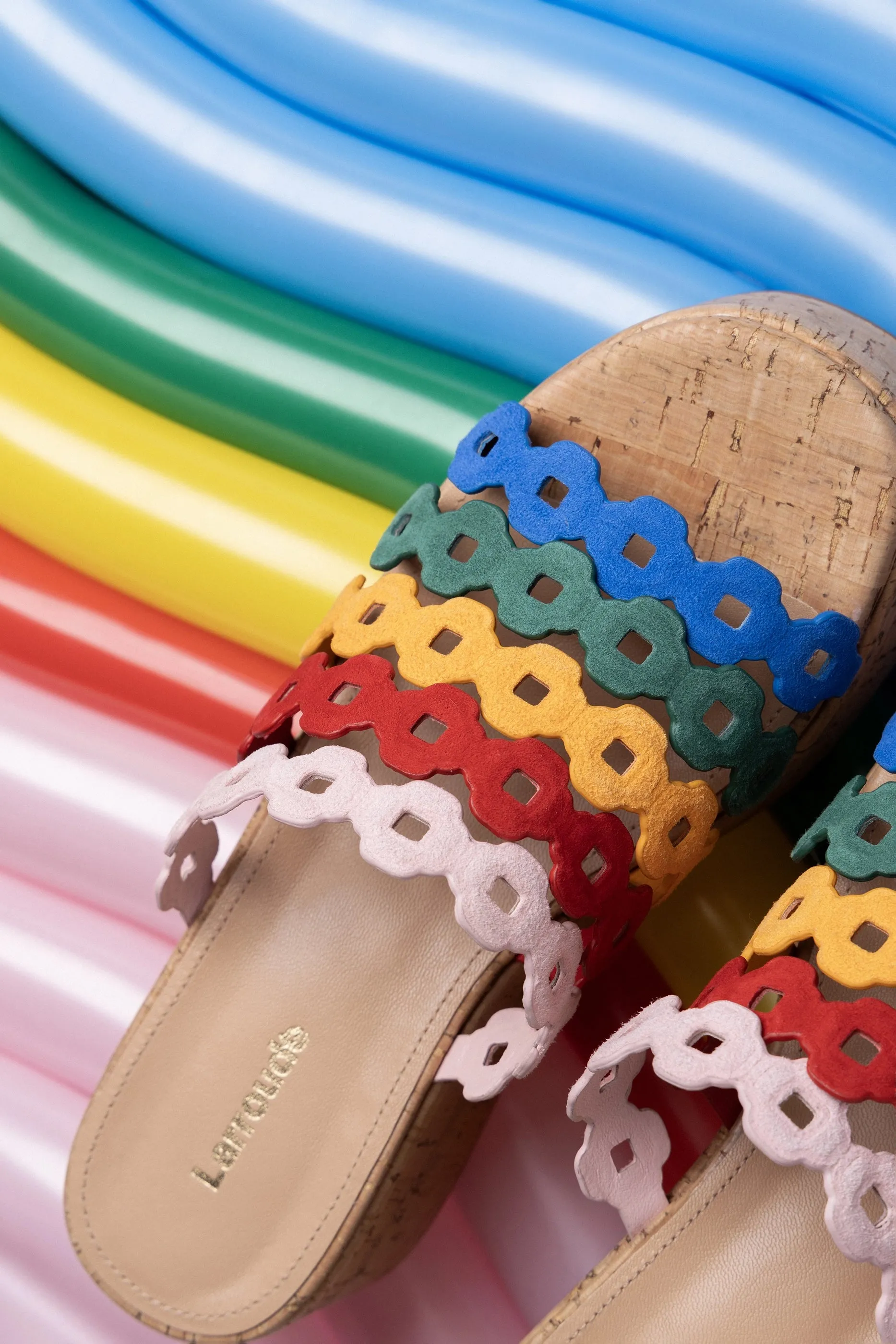 Charli Mule In Multicolor Leather sold by Larroude product image thumbnail 5