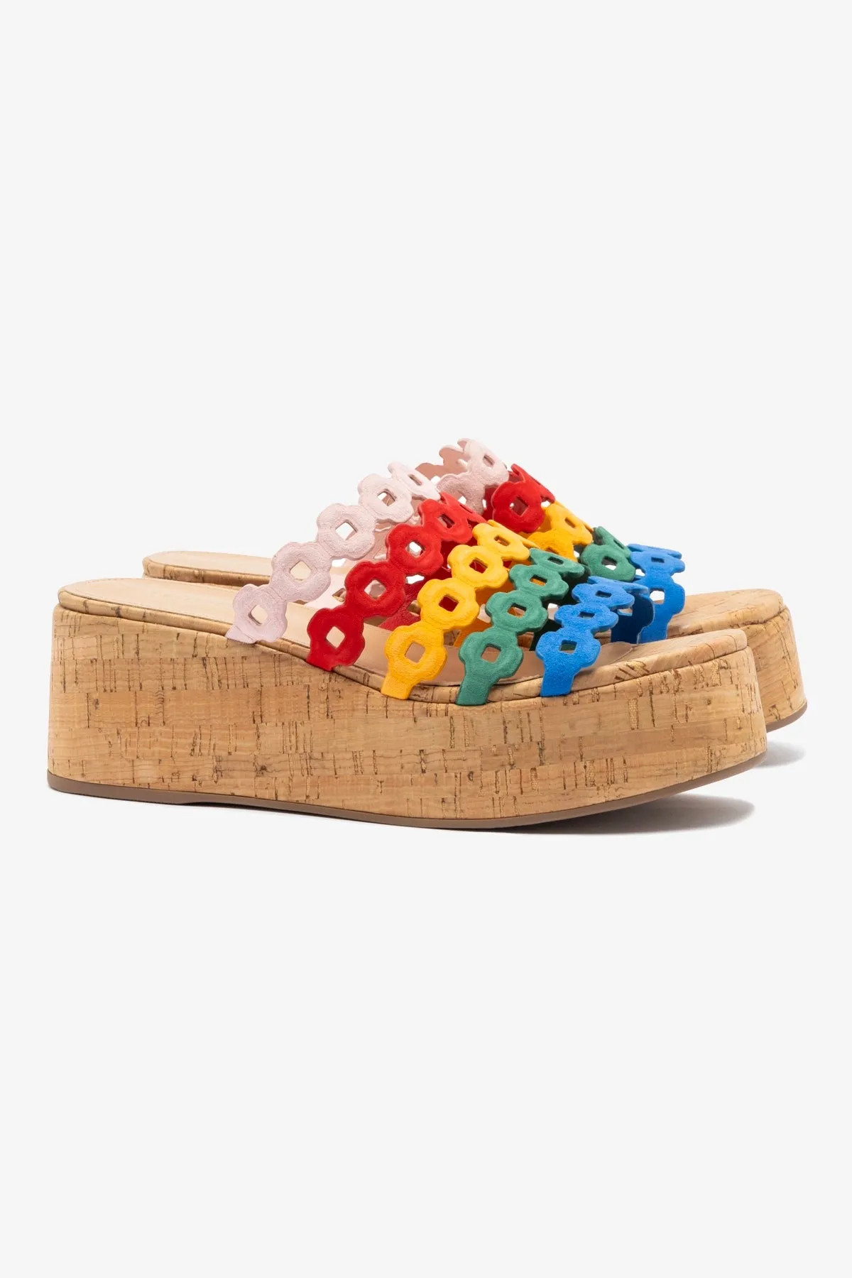 Charli Mule In Multicolor Leather sold by Larroude product image thumbnail 3