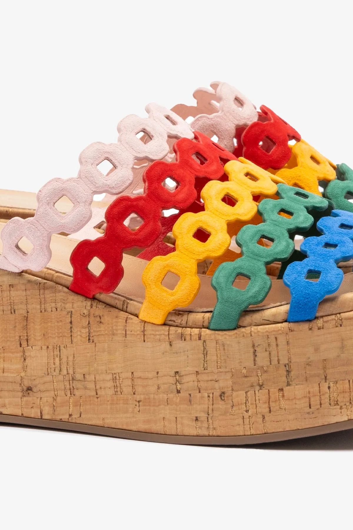 Charli Mule In Multicolor Leather sold by Larroude product image thumbnail 4