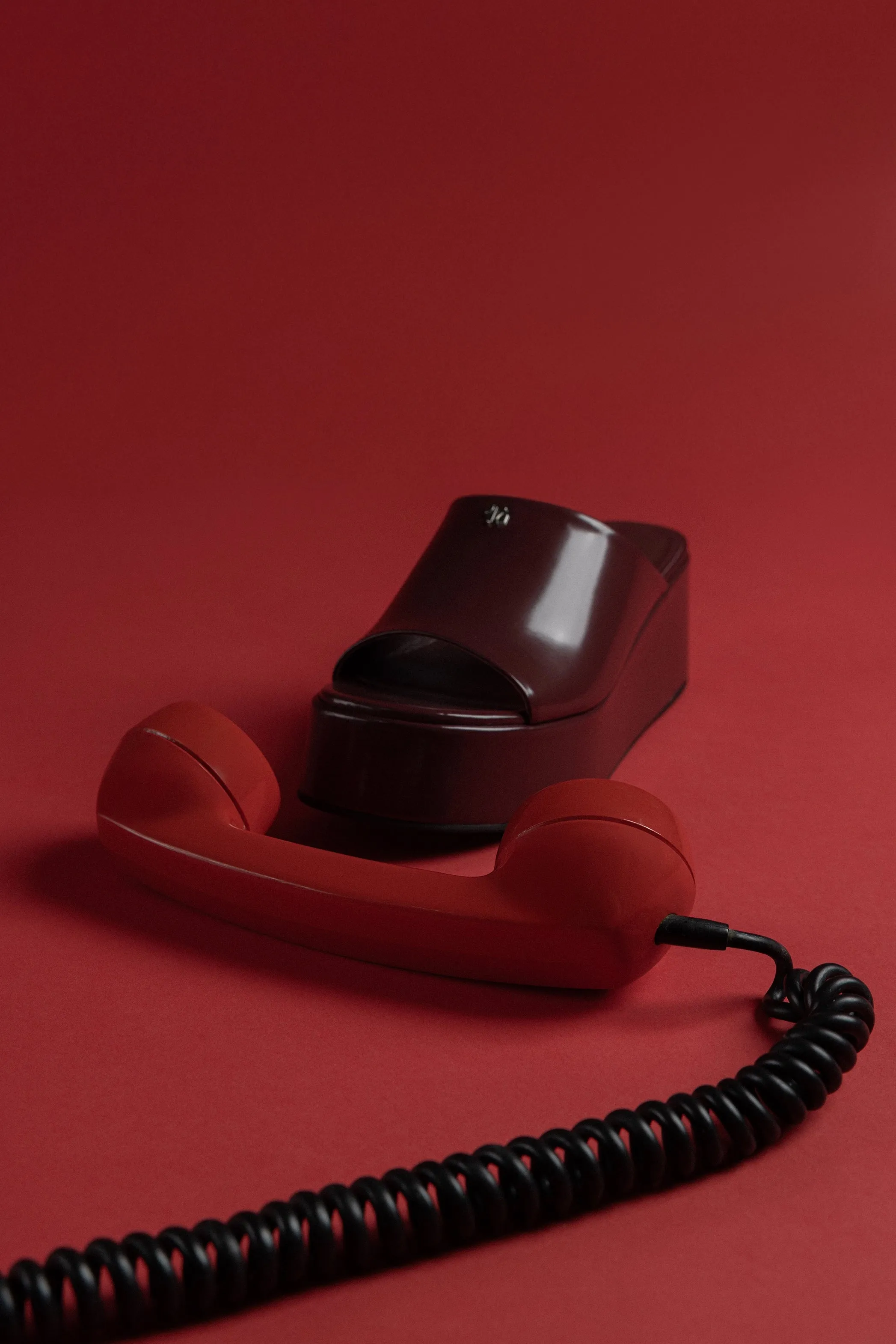 Charli Box Mule In Burgundy Leather sold by Larroude product image thumbnail 2