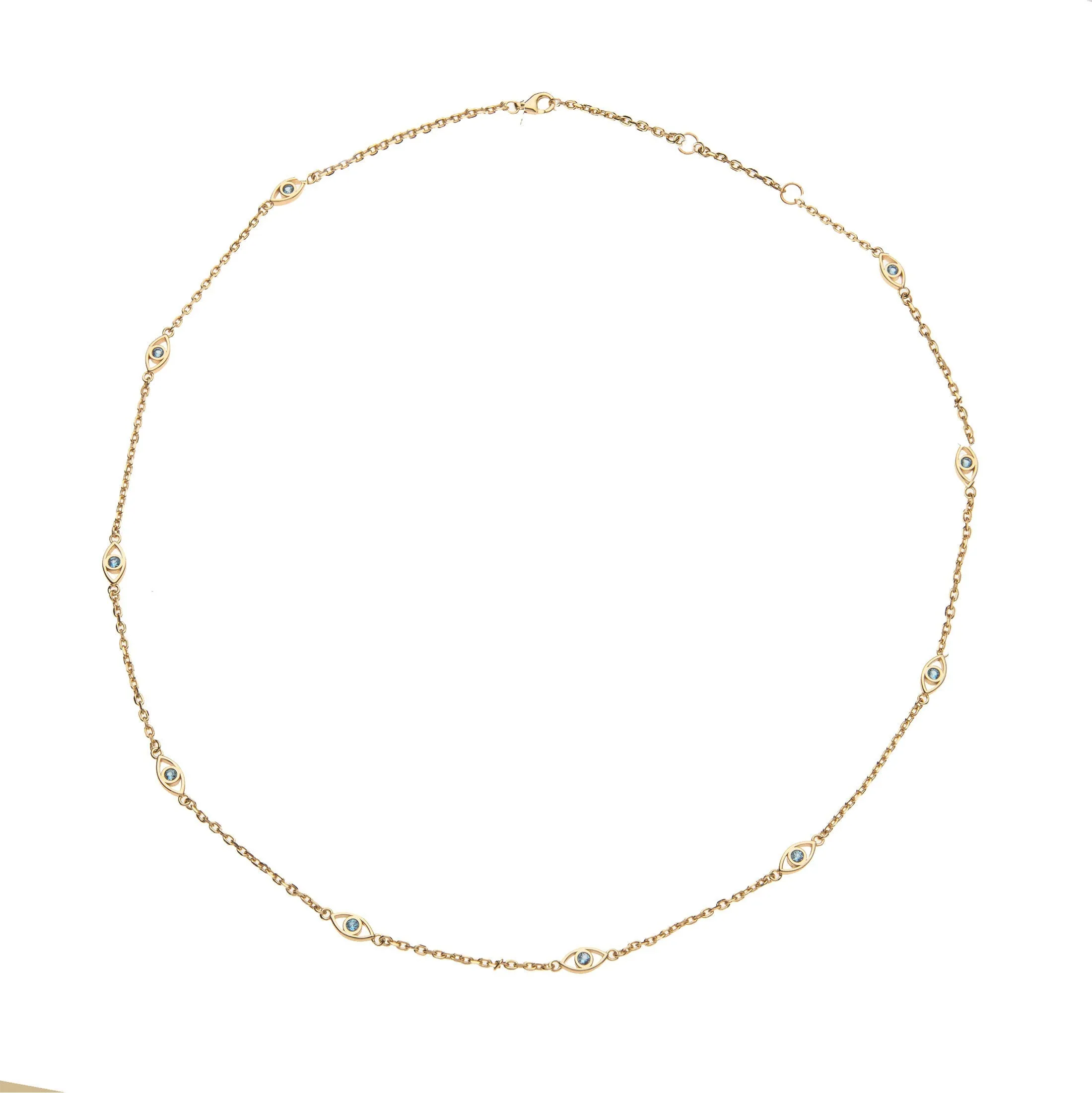 Jane Win: PROTECT Convertible Evil Eye Chain (Anklet, Bracelet, Necklace) sold by Larroude