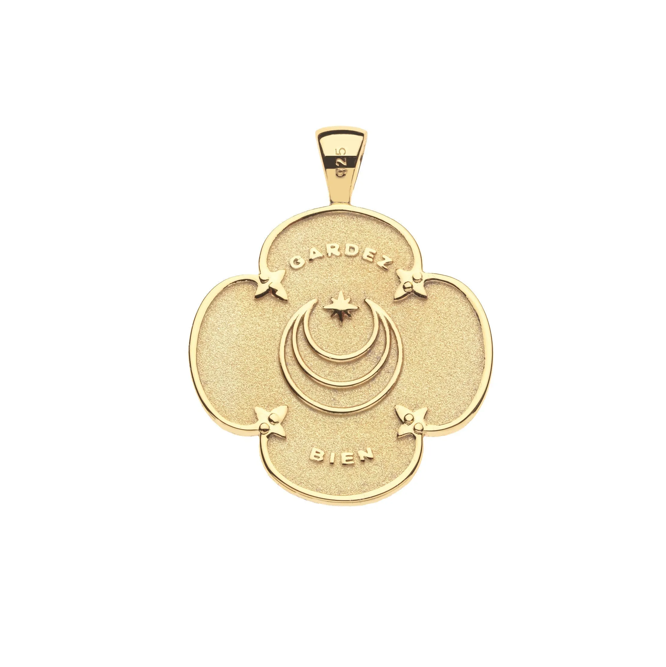 Jane Win: PROTECT Evil Eye Quatrefoil Pendant sold by Larroude product image thumbnail 2