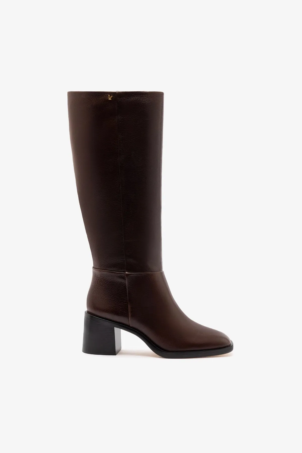 Ricky Boot In Brown Leather sold by Larroude