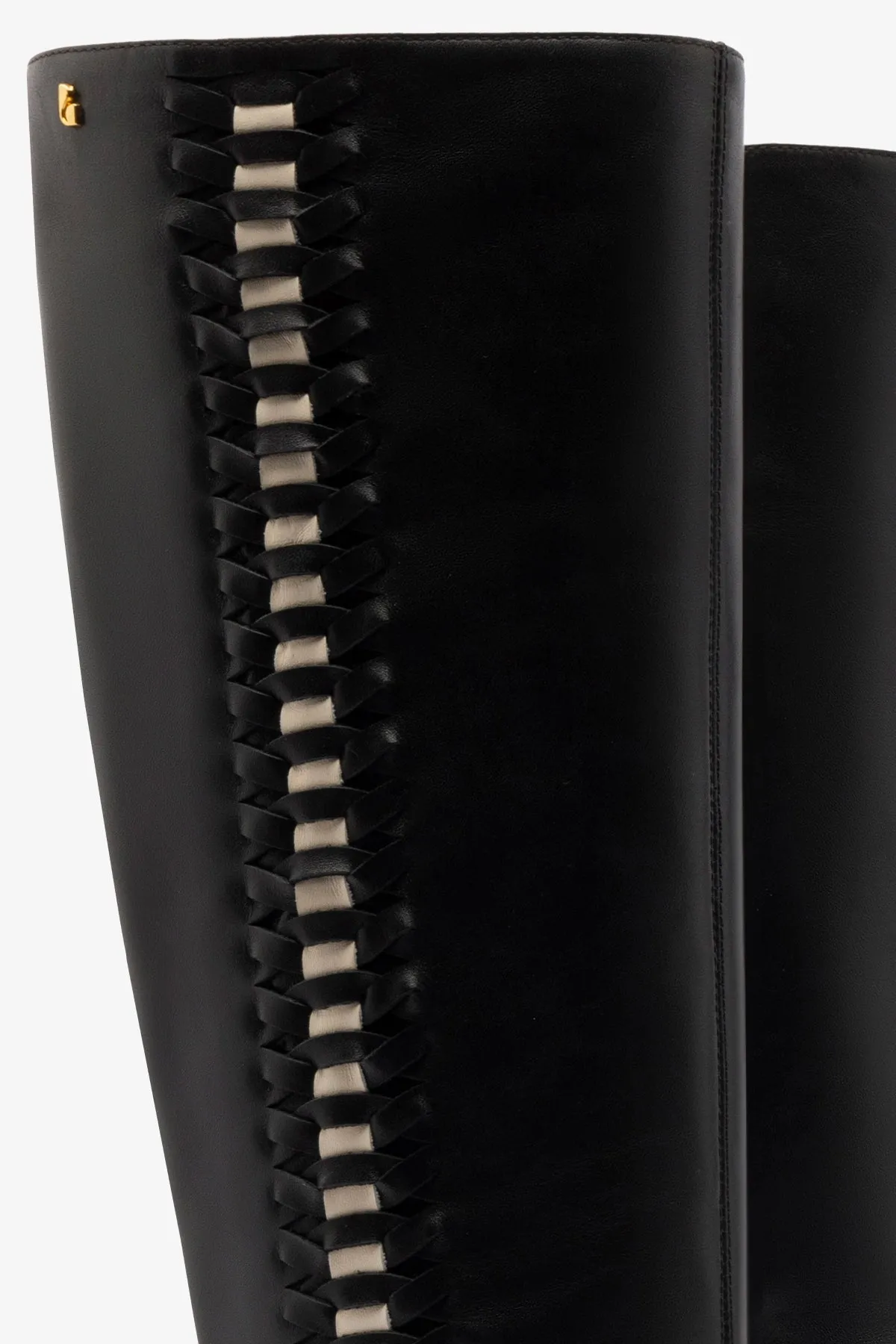 Kate Boot In Black Leather sold by Larroude product image thumbnail 4
