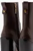 James Bootie In Brown Leather sold by Larroude