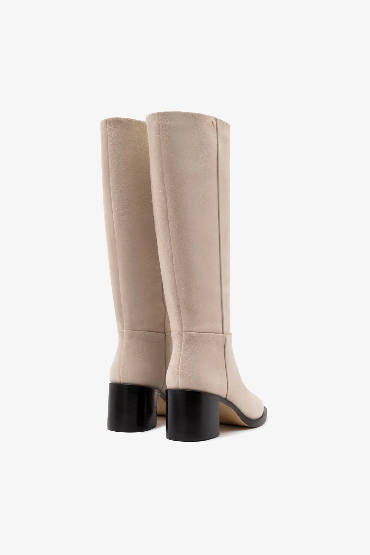 Ricky Boot In Mushroom Grey Suede sold by Larroude product image thumbnail 3