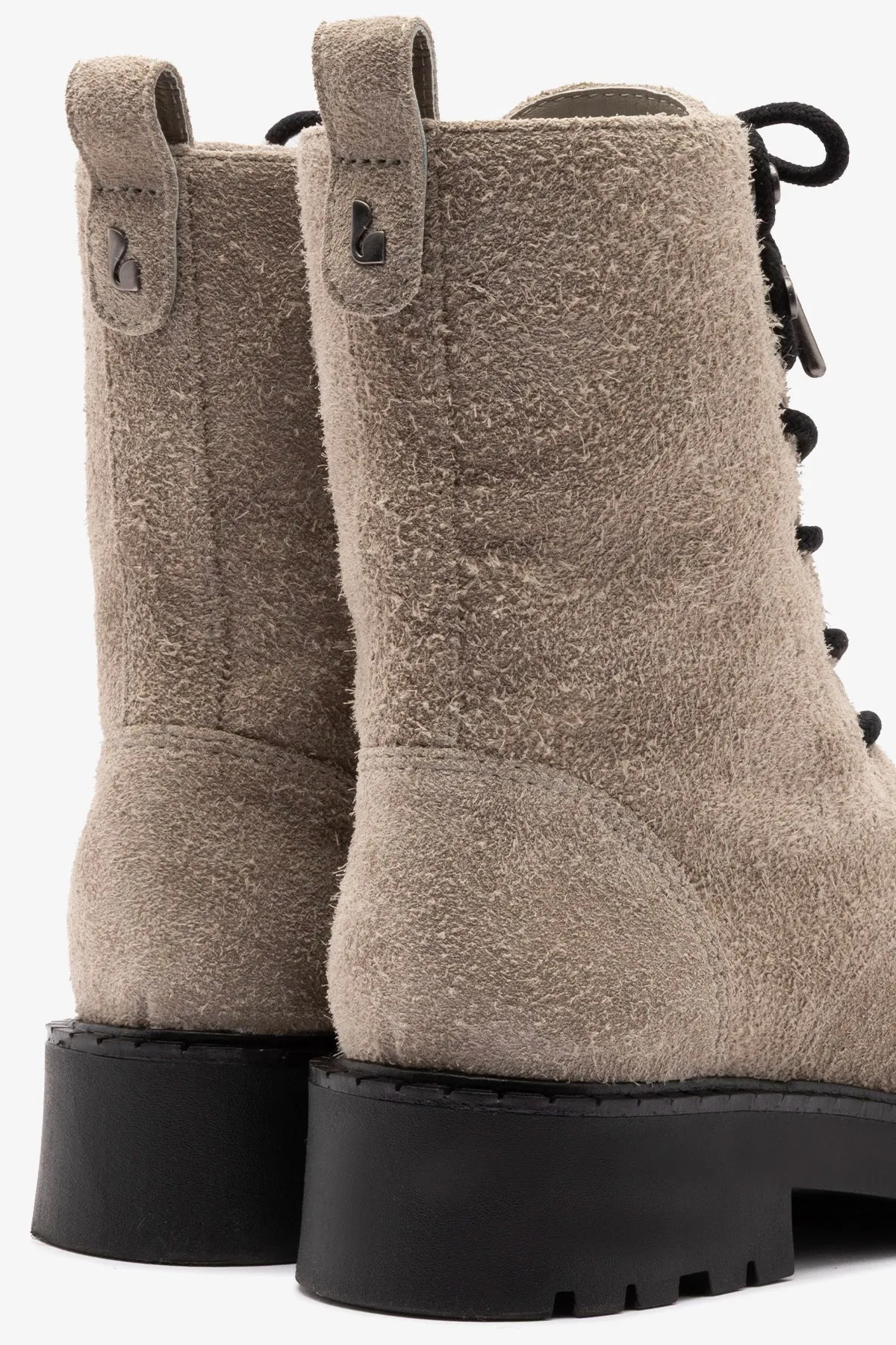 Trinity Boot In Rhino Suede sold by Larroude product image thumbnail 5