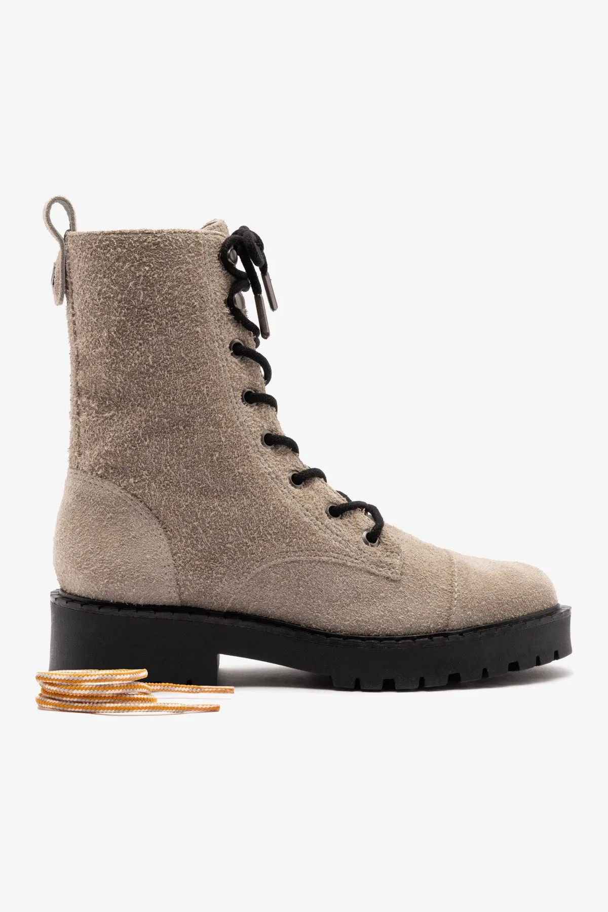 Trinity Boot In Rhino Suede sold by Larroude product image thumbnail 2