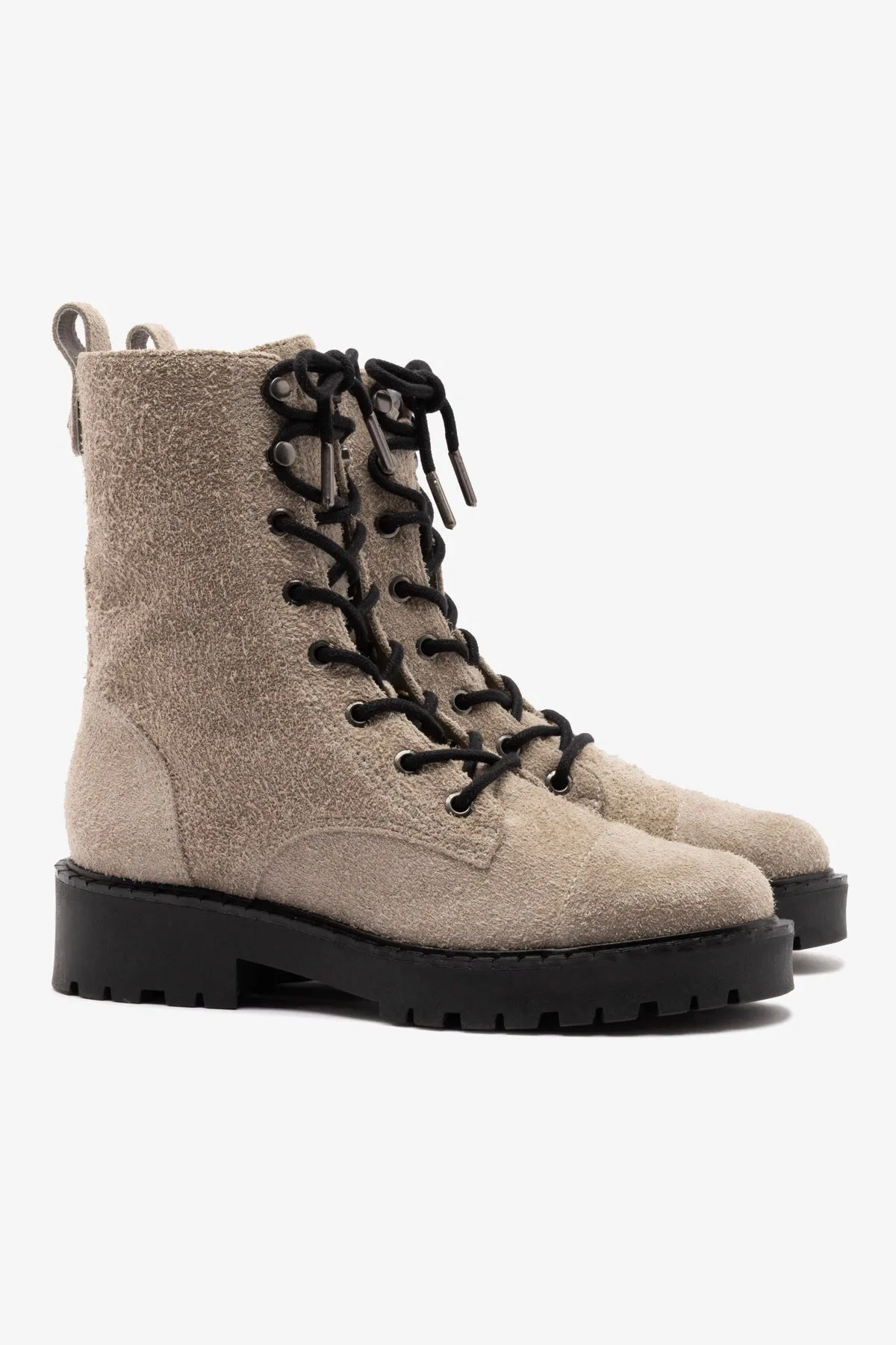 Trinity Boot In Rhino Suede sold by Larroude product image thumbnail 3