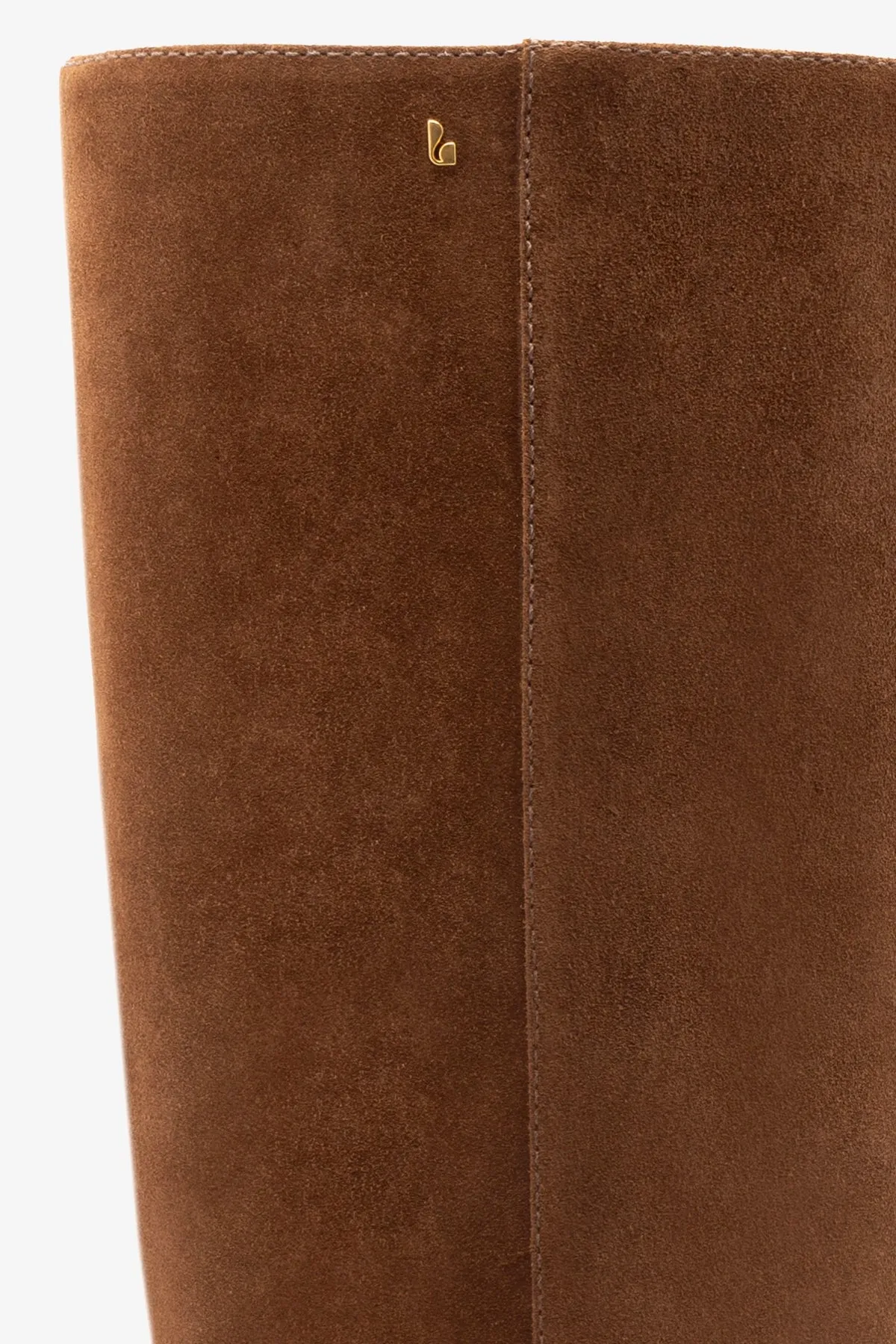 Edie Boot In Burnt Umber Suede sold by Larroude product image thumbnail 4