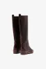 Florencia Boot In Brown Leather sold by Larroude