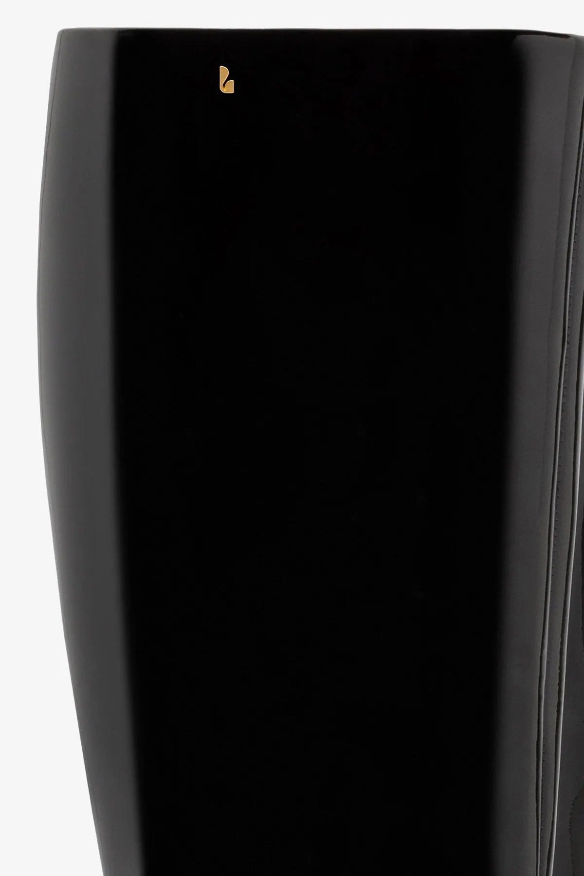 Edie Boot In Black Patent Leather sold by Larroude product image thumbnail 4