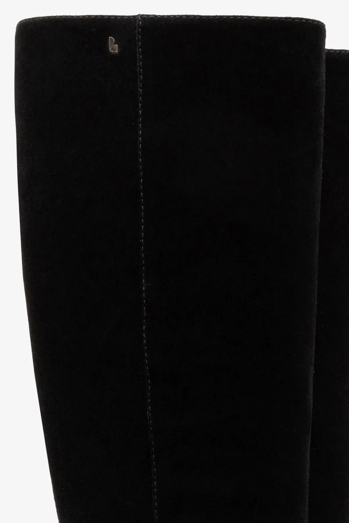 Edie Boot In Black Suede sold by Larroude product image thumbnail 4
