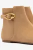 Mini Verona Boot In Peanut Suede sold by Larroude