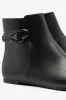 Mini Verona Boot In Black Leather sold by Larroude