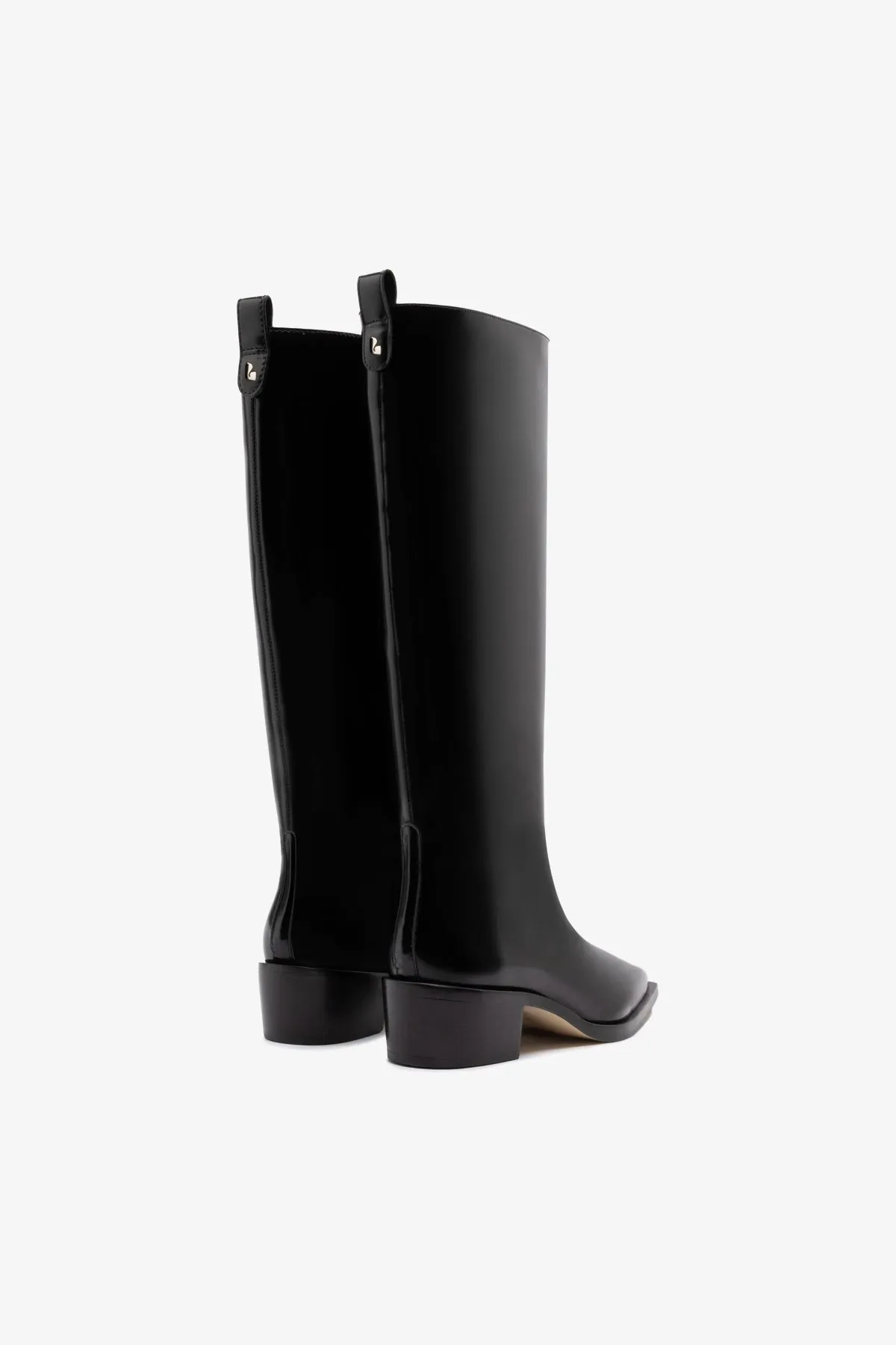 Florencia Boot In Black Box Leather sold by Larroude product image thumbnail 3