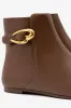 Mini Verona Boot In Burnt Umber Leather sold by Larroude