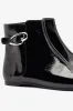 Mini Verona Boot In Black Patent Leather sold by Larroude