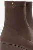 Dani Flatform Boot In Brown Leather sold by Larroude