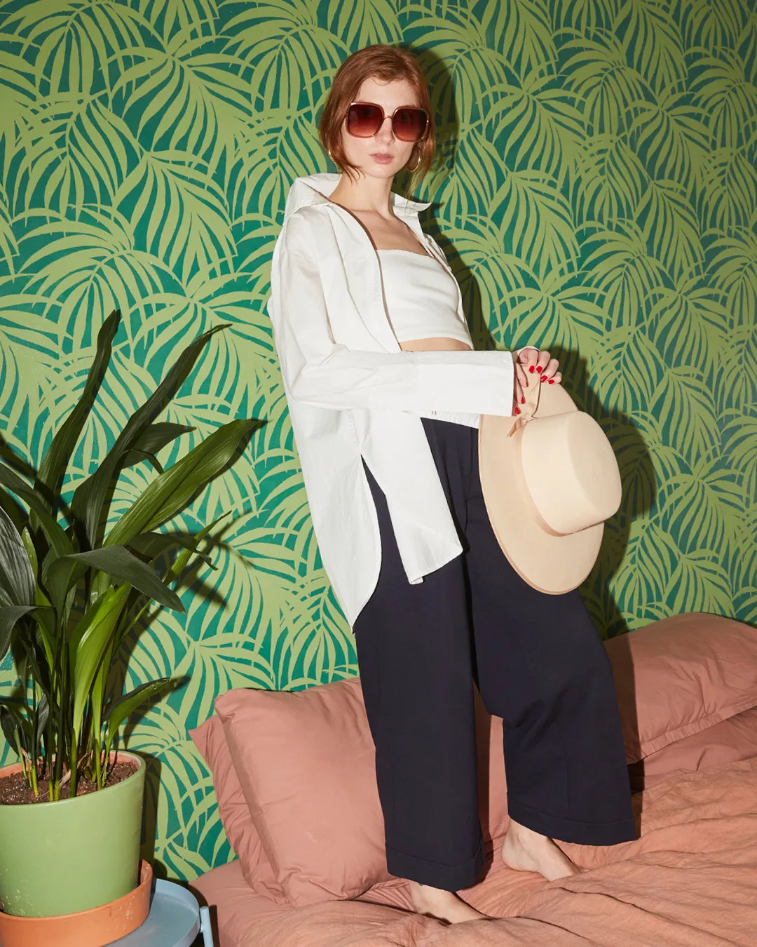 Donna Button-Down Shirt sold by Larroude product image thumbnail 3